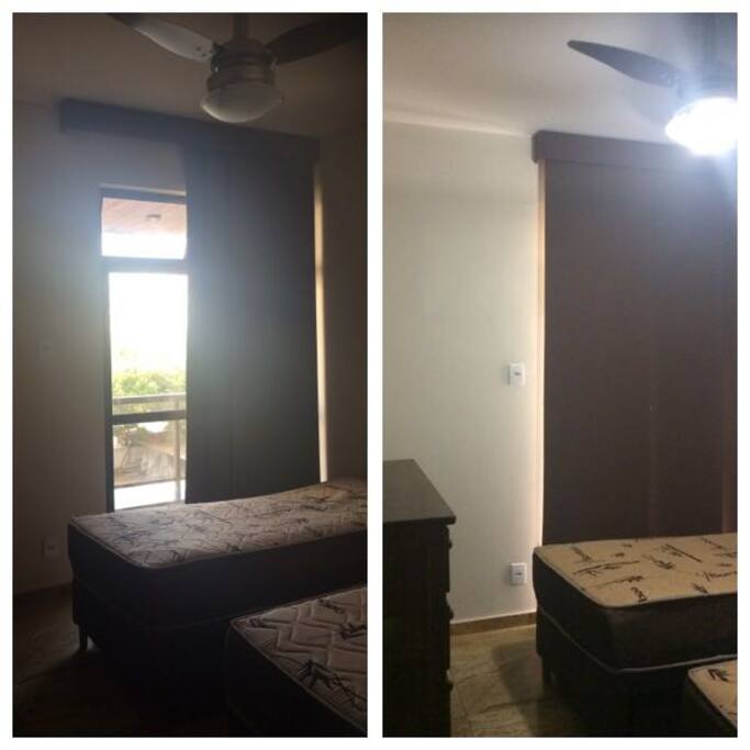 quarto com varanda