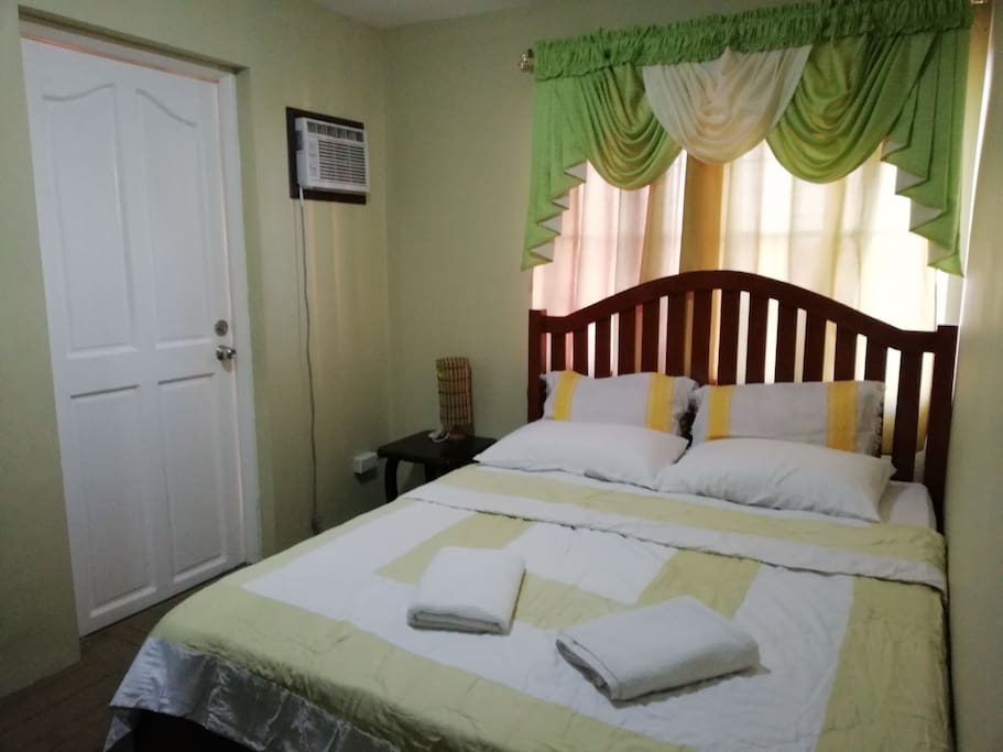 Master's Bedroom and a Queen size Bed