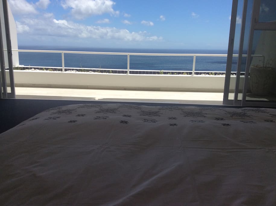 MAJESTIC VIEW FROM THE LARGE MAIN BEDROOM