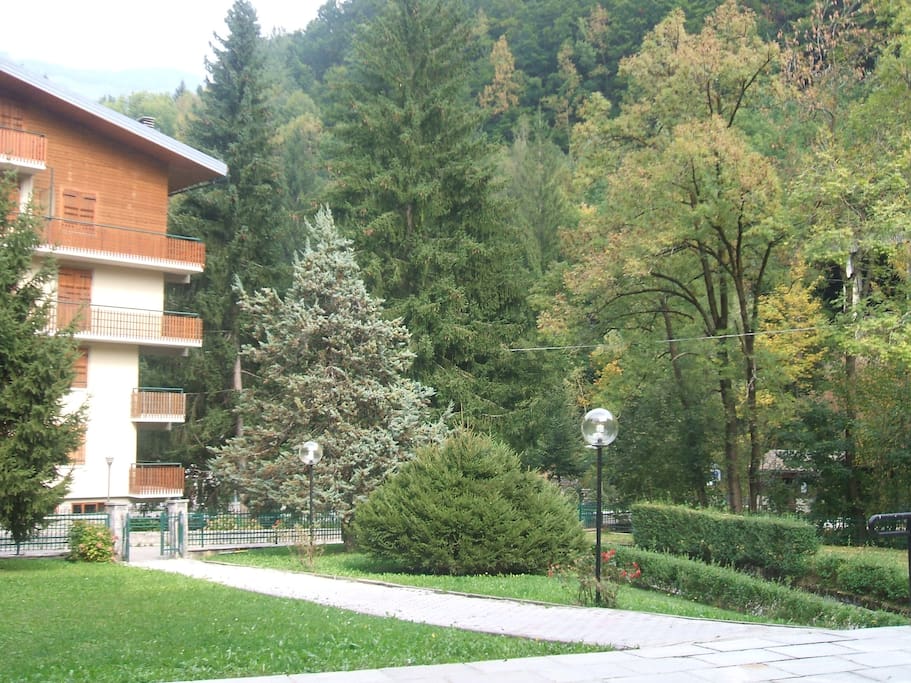 il giardino condominiale