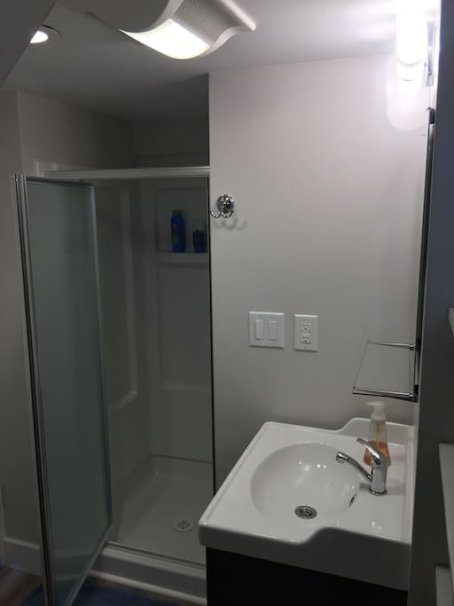 Newly remodeled bathroom