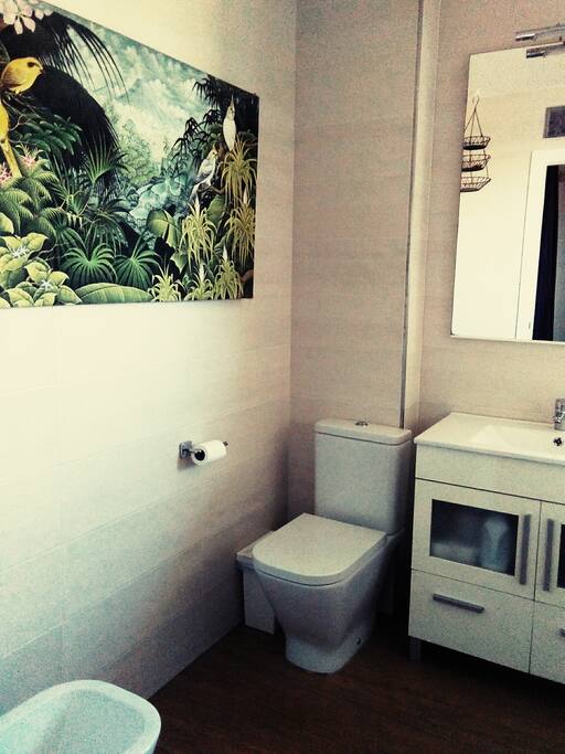 Wc recien reformado.