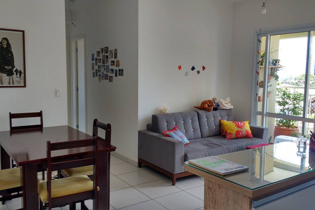 Dinner and living rooms.