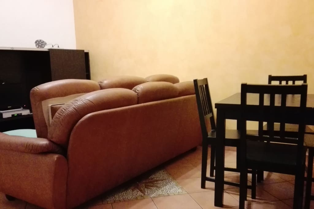 salotto con divano letto