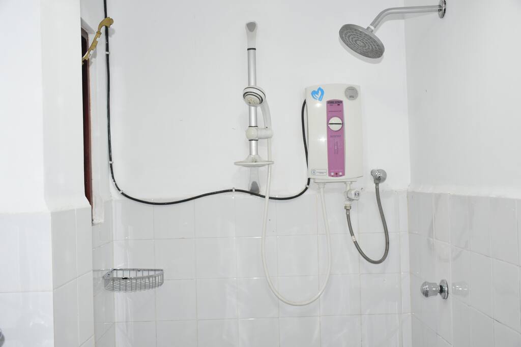 Hot water