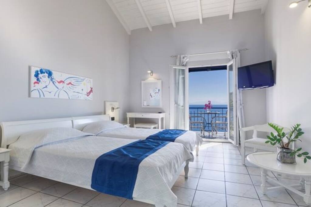 Skopelos Hotels,Twin Or Double Room Side Sea View