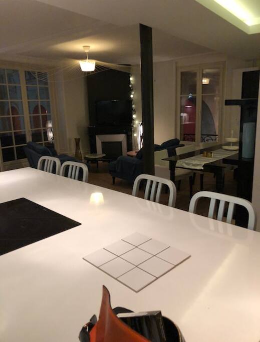 Pièce principale cuisine/salon/séjour