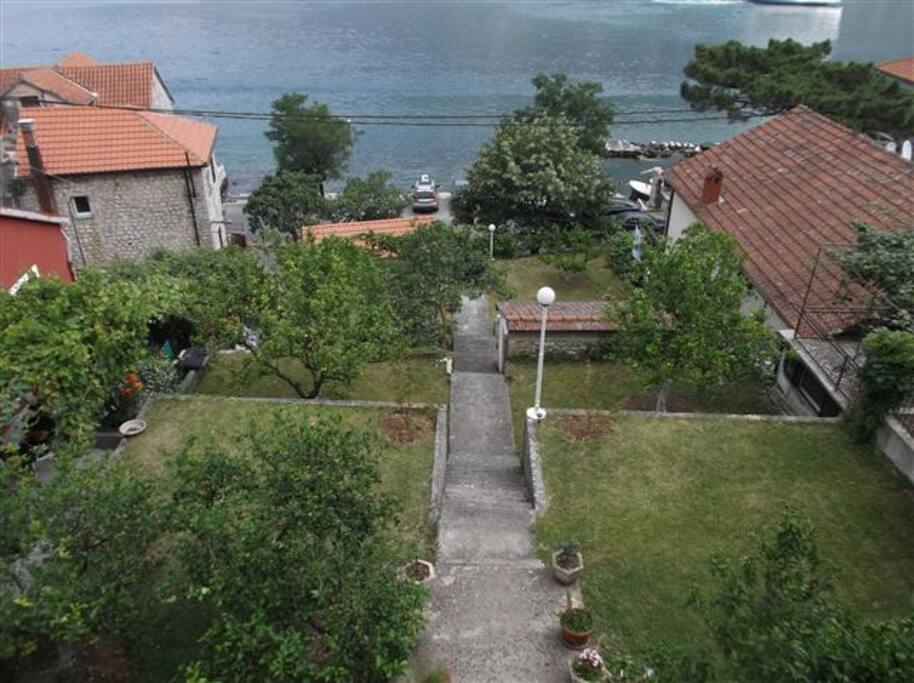 view from the apartment
