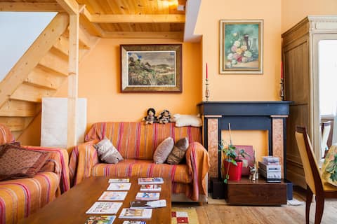 Top performing Airbnb: Meiser quiet loft - very quiet in Schaerbeek Schaarbeek