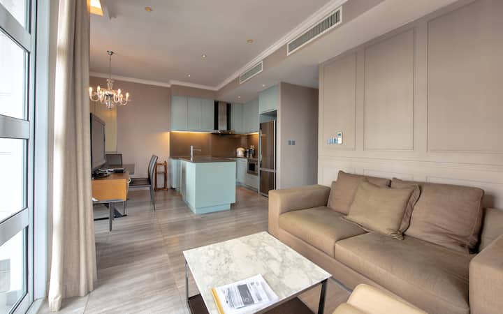 Serviced Apartment in downtown ★TheDragonsHost,2Br