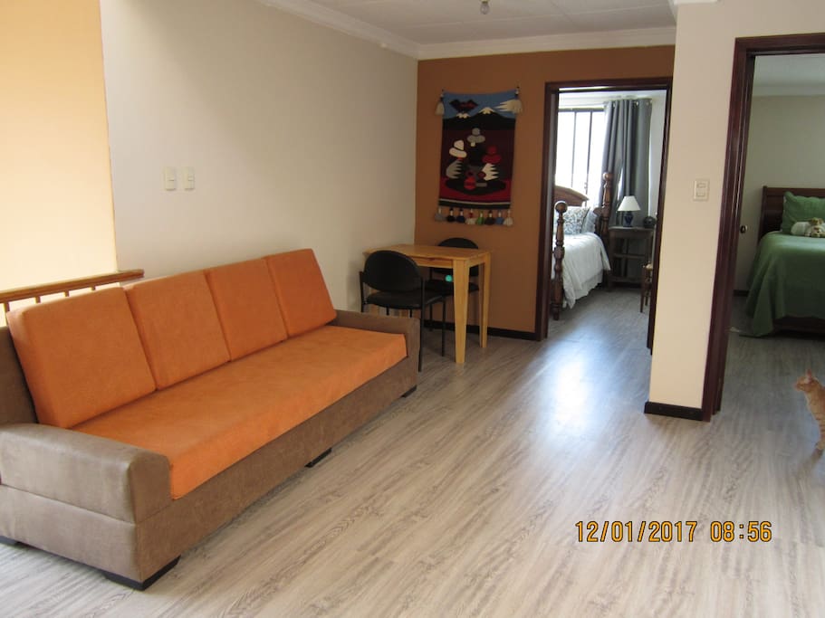 Guests living area