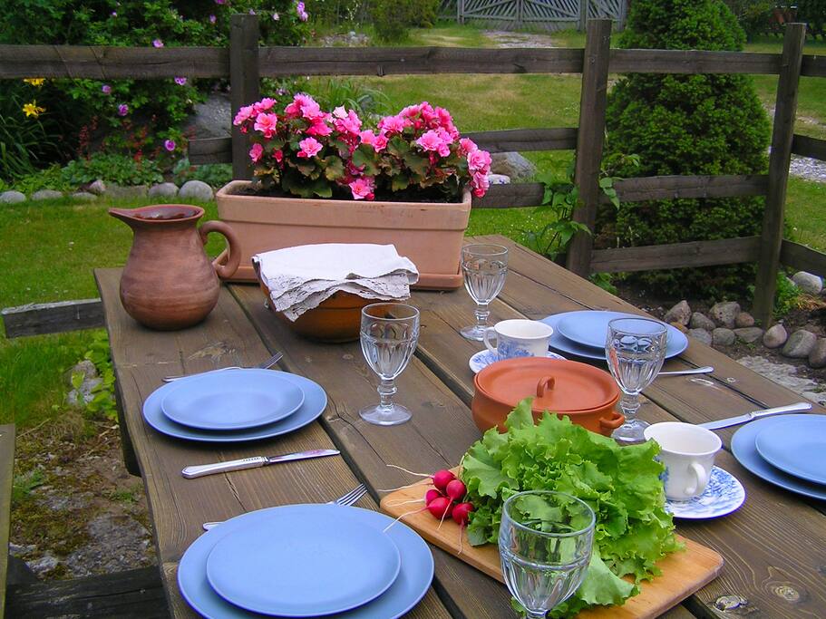 Grill area