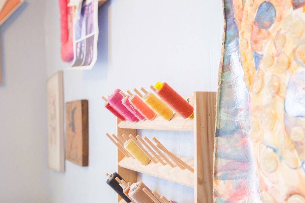 You can tell this is a house of artists!
