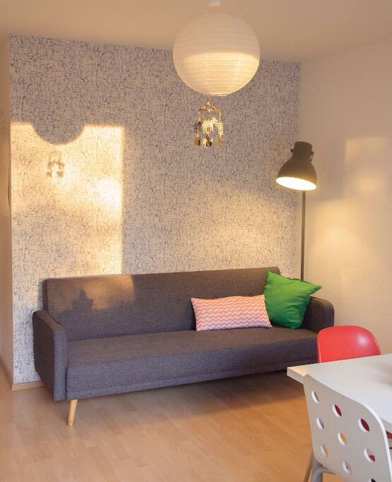 Couch in the living room