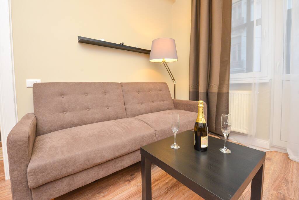 South Apartment - Romana Square - Living room
