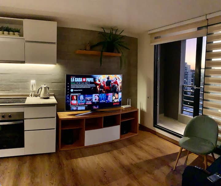 Dpto Nuevo 2d1b Mejor Ubicación Y Vista Panorámica - Santiago