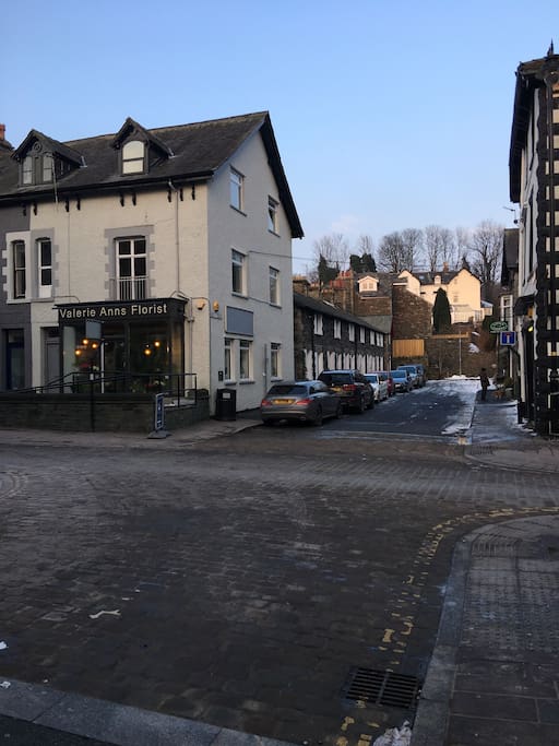 Looking into Beech Street from Windermere
