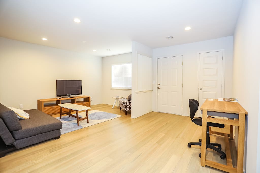 Entry-way and Living Room