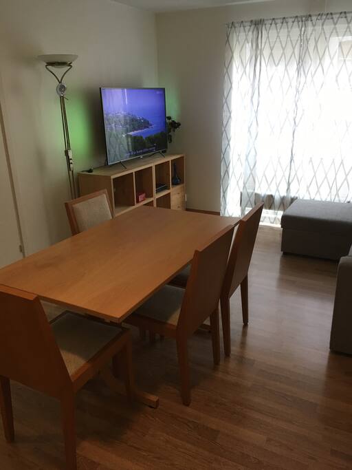 55 flat 4k tv with netflix