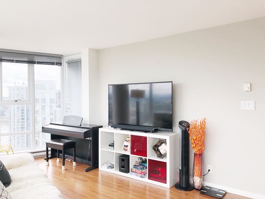 60” HD TV with Netflix Installed