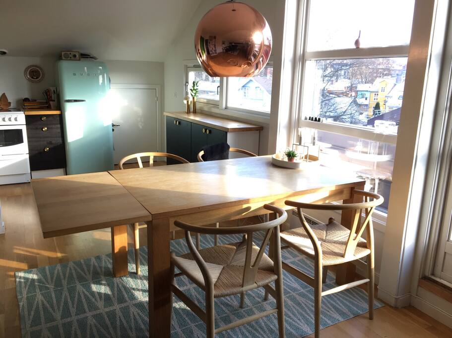Living room - dining area and kitchen