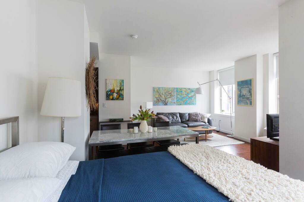 Beautiful open and light-filled space