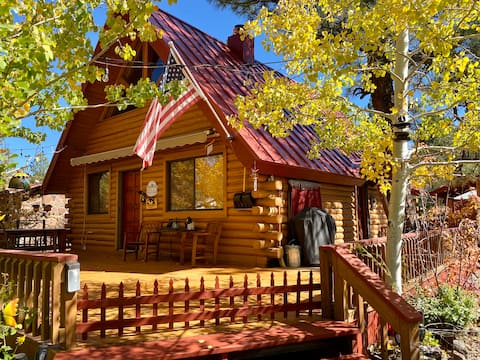 Top Airbnb: Log Cabin Retreat in Munds Park in Munds Park