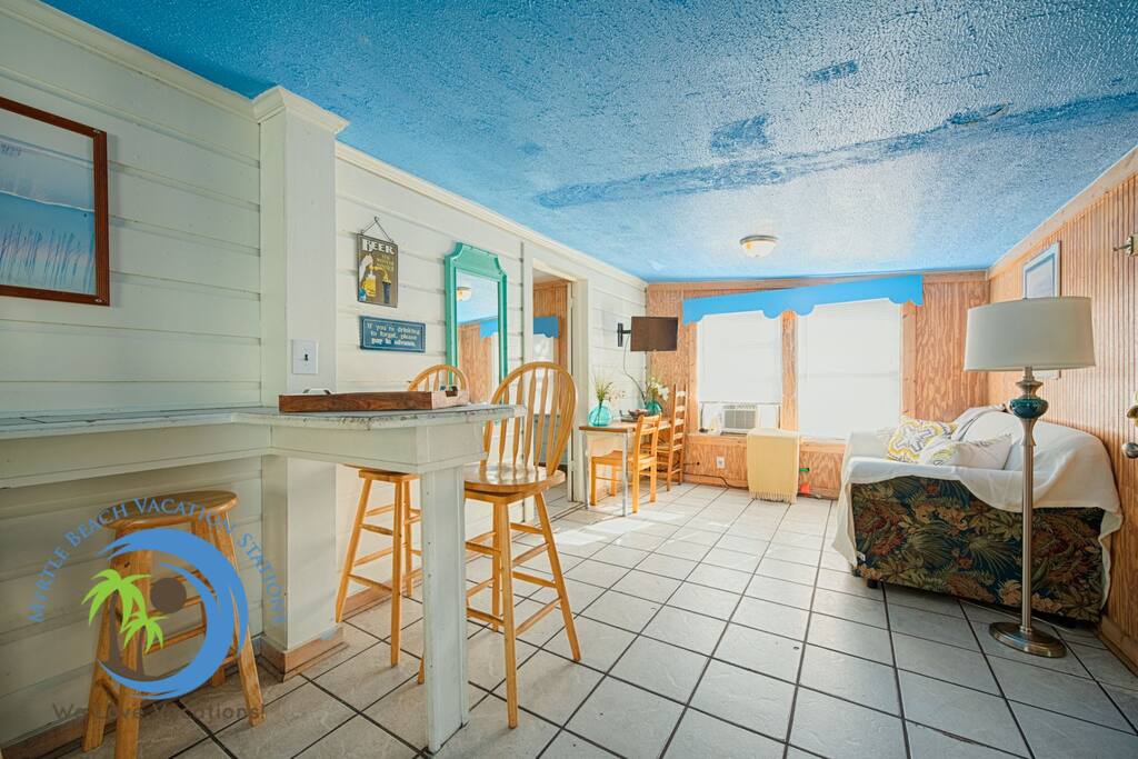 Bar Top and Living Room