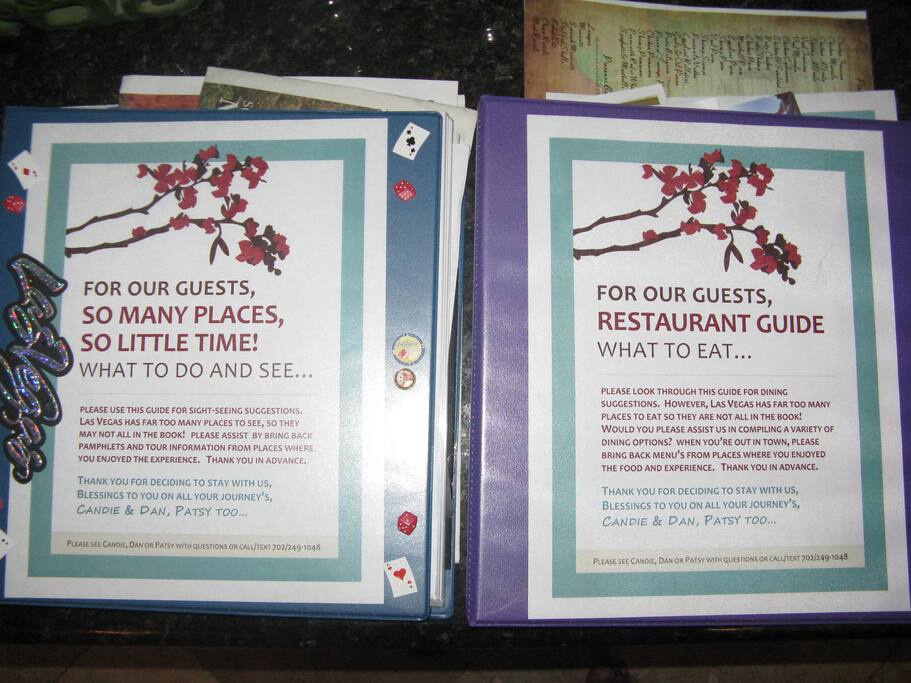 Guest Books, come help us fill them up!