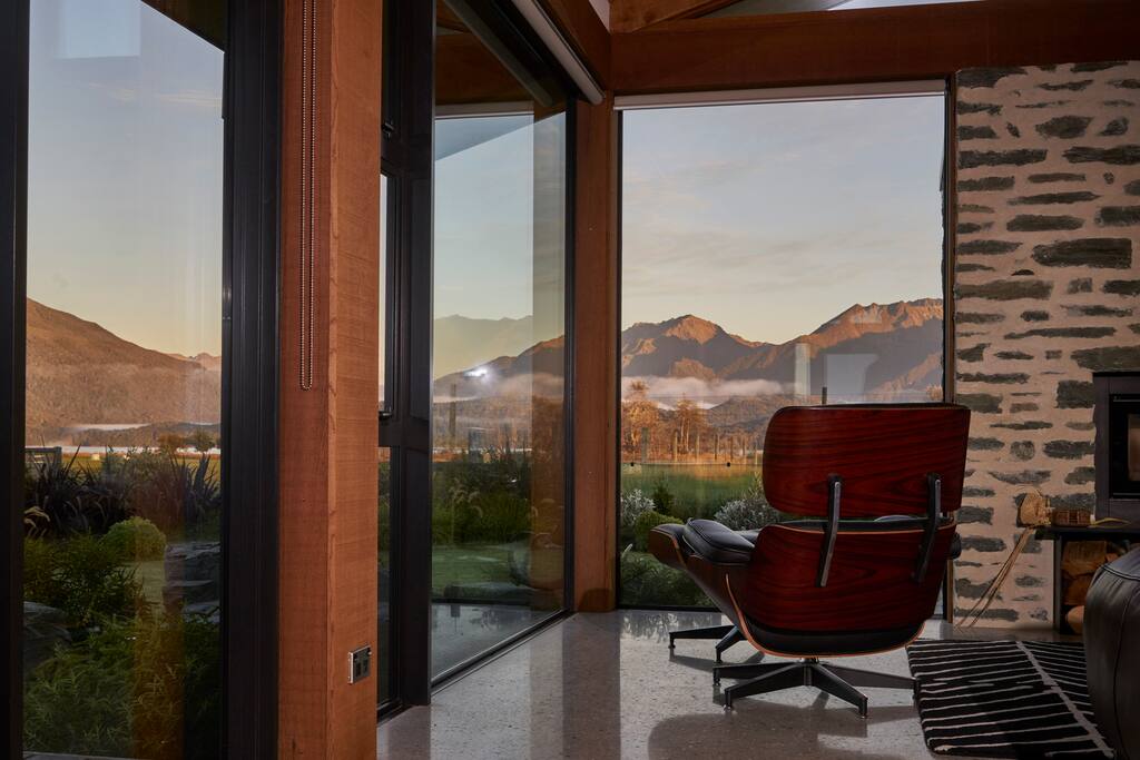 Mountain view from lounge