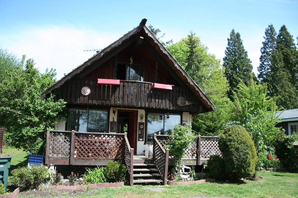 Front of cabin