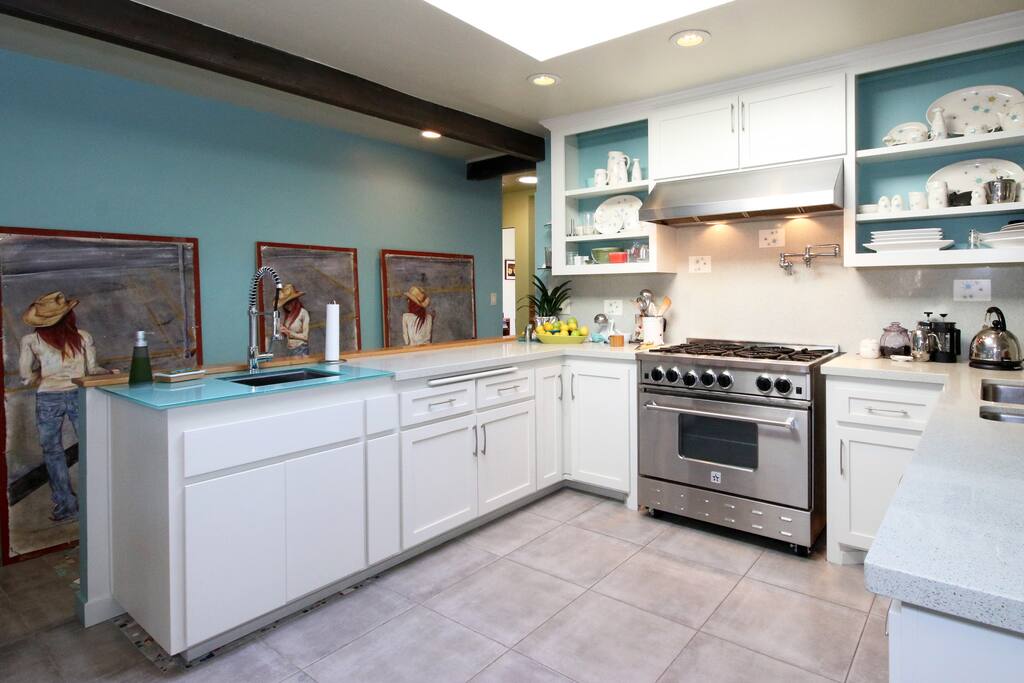Open Gourmet Kitchen