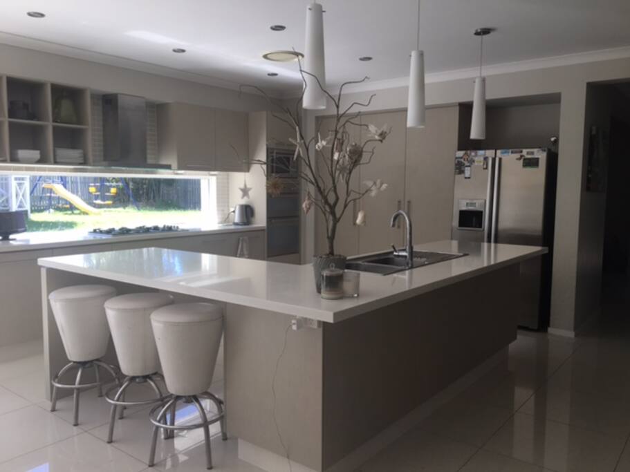 Huge Open plan kitchen