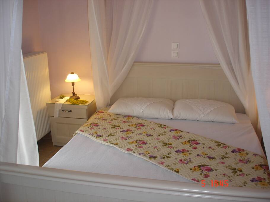 the bedroom on the first floor