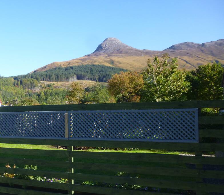 View from Hawthorn Cottage garden