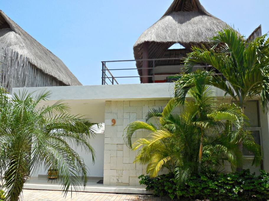 Entrance to your Villa
