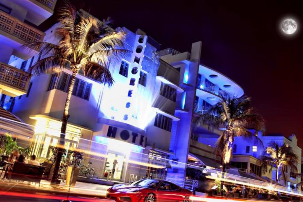Front Building at night