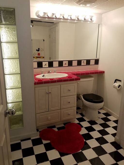 Disney themed bathroom