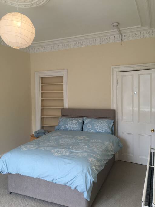 Double bedroom 1, which faces West and gets the morning sun.