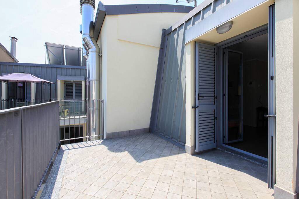 Balcony of the apartment