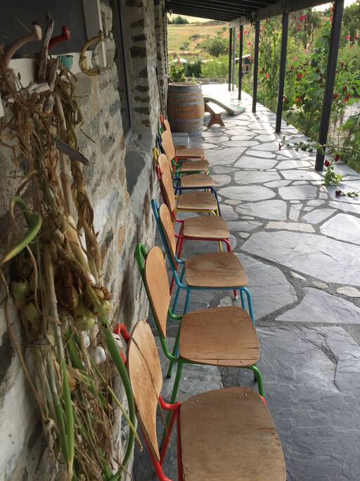 North facing veranda