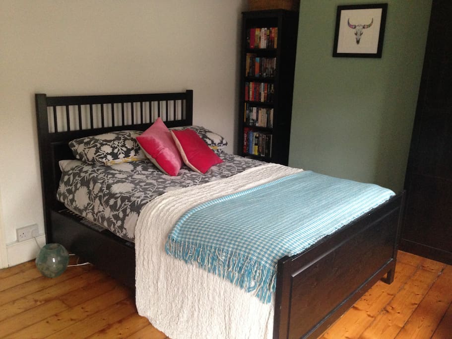 Bedroom 1 with double bed.
