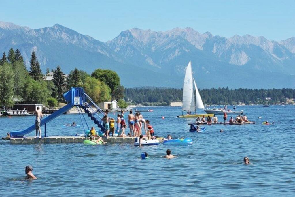 Summer fun in Windermere Lake