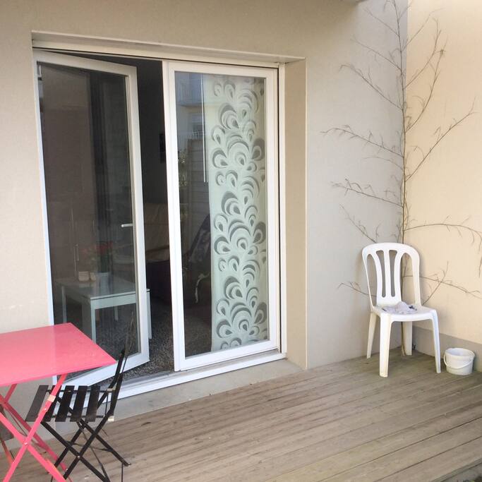 Terrasse devant