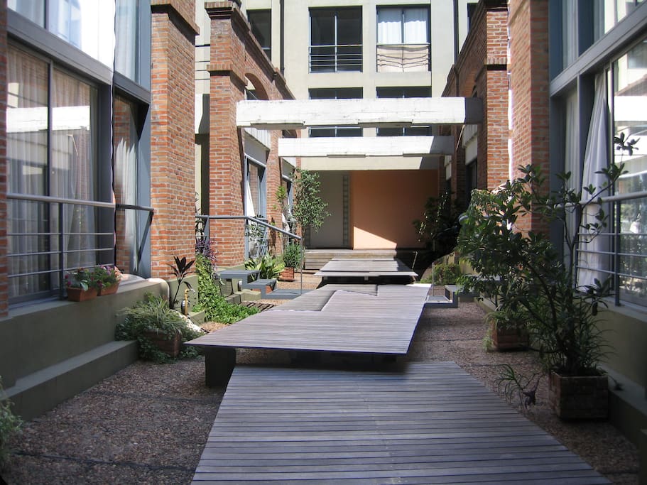 patio del edificio