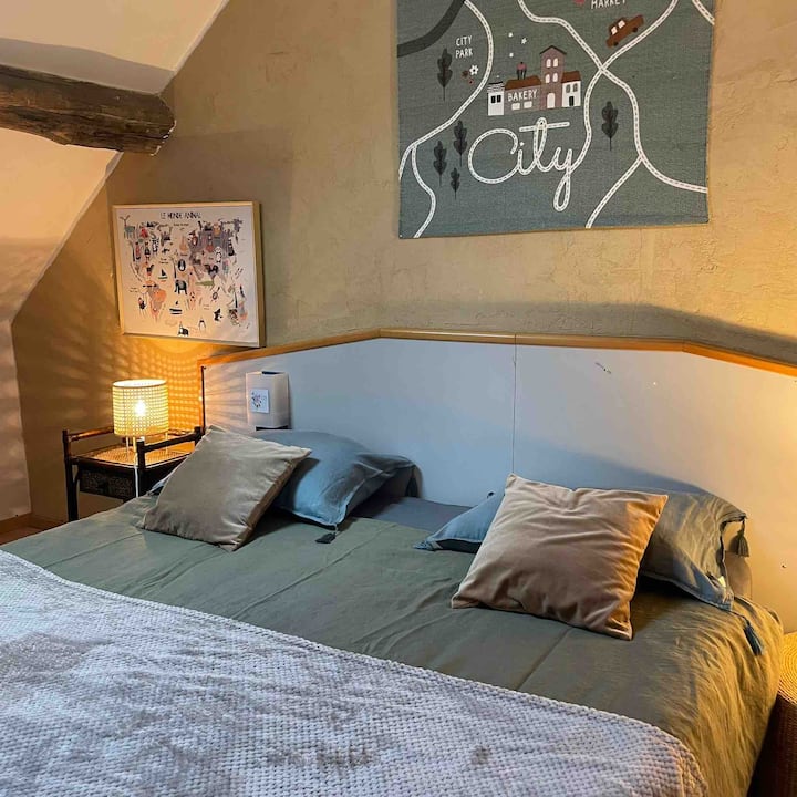 Bedroom Sapin bis 1 bed 160 or 2x80