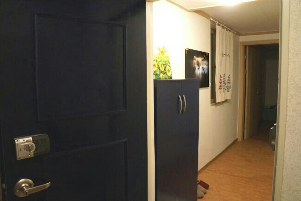 Front door of guest house:)