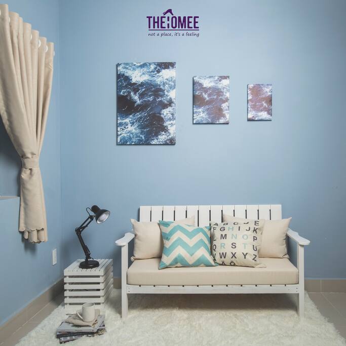 a corner of living room