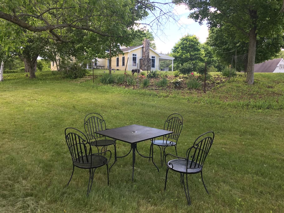 Creekside dining