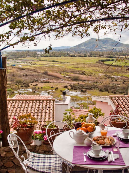 Terrace of Casa Azzurra